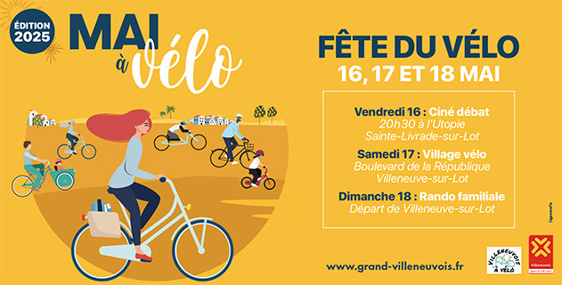 Mai à vélo