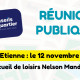 Réunion publique : Saint-Etienne