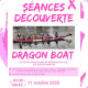 Séance découverte Dragon boat Octobre Rose 