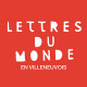 Festival "Lettres du monde" : rencontre d'auteur